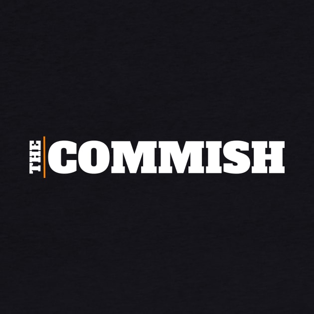 FANTASY FOOTBALL THE COMMISH by BACKBRIDGE Designs